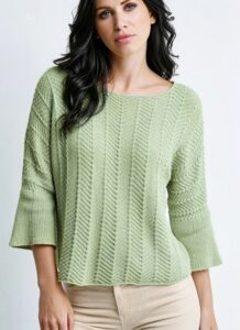 Cotton knit patterns for women
