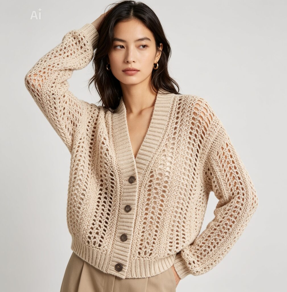 free lace cardigan patterns like Brunello Cuchinelli