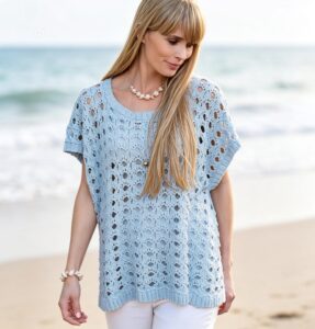 woman knitting Lace Knit Patterns