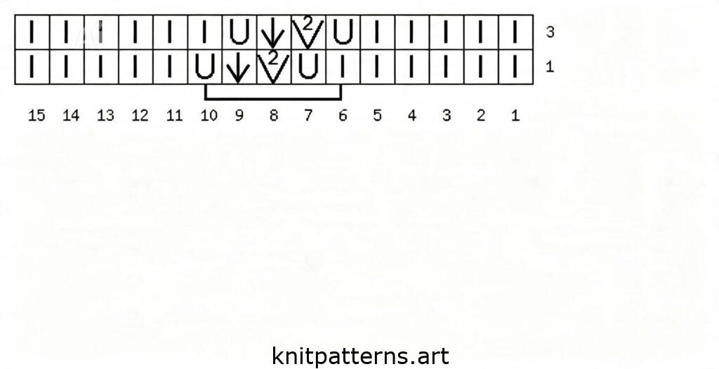Free easy knit vest patterns chart